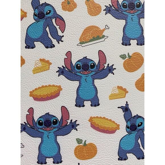Disney Stitch Anti Fatigue Kitchen Mat 18 X 30” Pumpkin Pie Autumn Fall NEW - Picture 8 of 11